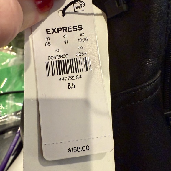 Express Bootie - Size 6.5 US Black - Picture 2 of 3